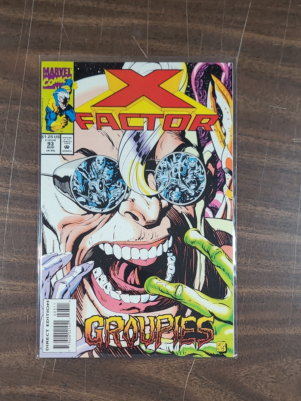 Marvel X-Factor Comic Book #93 August 1993 Bagged